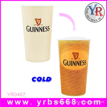 Custom Design Color Changing Plastic Mug for Advertisement